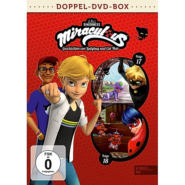 Miraculous - DVD-Doppel-Box-Folgen 17+18 - 2 Disc DVD, Miraculous