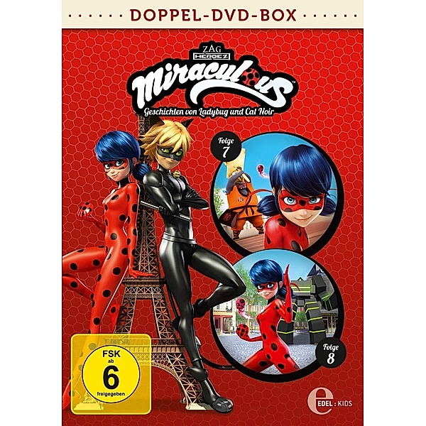 Miraculous: Geschichten von Ladybug und Cat Noir - Doppel-DVD-Box, Miraculous