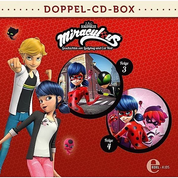 Miraculous - Miraculous-Doppel-Box.Box.2,2 Audio-CD, Miraculous