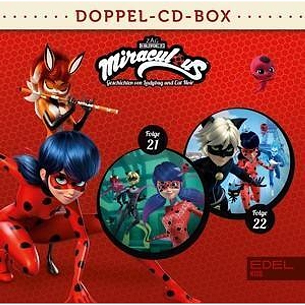 Miraculous - Miraculous-Doppel-Box.Tl.21/22,2 Audio-CD, Miraculous