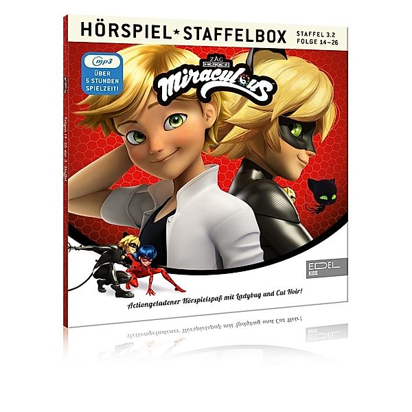 Miraculous.Staffel.3.2,1 Audio-CD, MP3, Miraculous