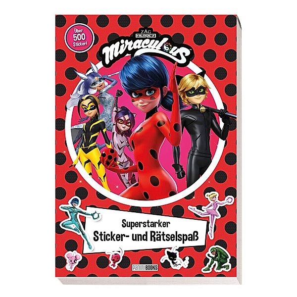 Miraculous: Superstarker Sticker- und Rätselspaß, Panini