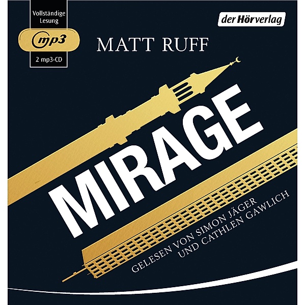 Mirage, 2 MP3-CDs, Matt Ruff