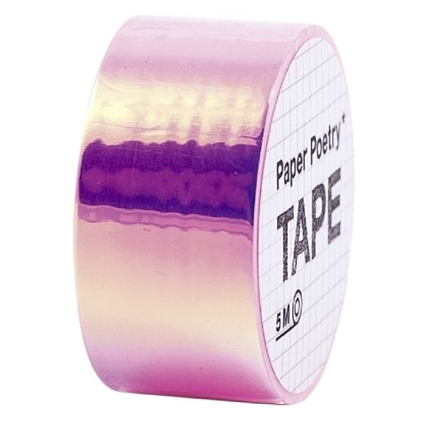 Mirror Rainbow Tape, Pink