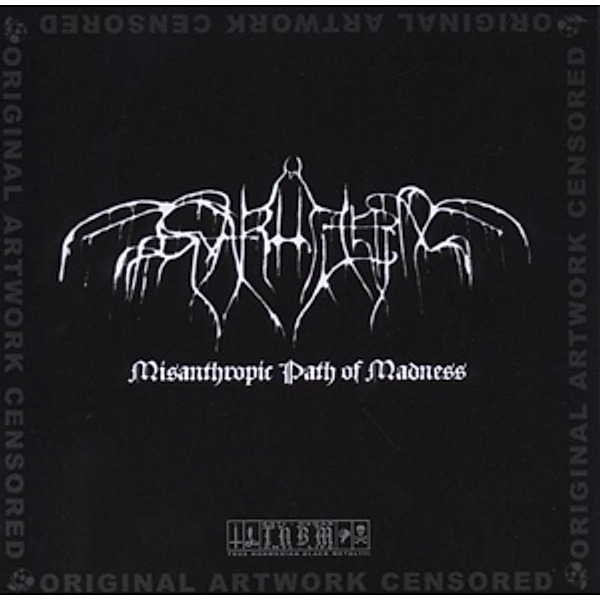 Misantrophic Path Of Madness (Black Vinyl), Svarttjern
