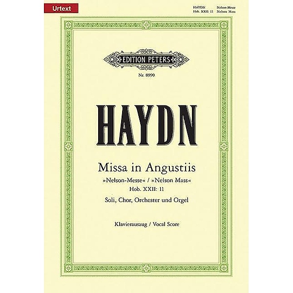 Missa in Angustiis d-Moll Hob. XXII:11 Nelson-Messe / URTEXT, Joseph Haydn