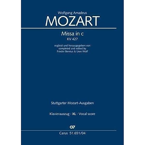 Missa in c (Klavierauszug XL), Wolfgang Amadeus Mozart