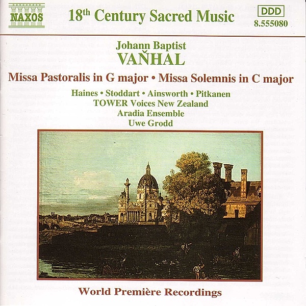 Missa Pastoralis In G/Missa So, Grodd, Aradia Ensemble, Tower Vo