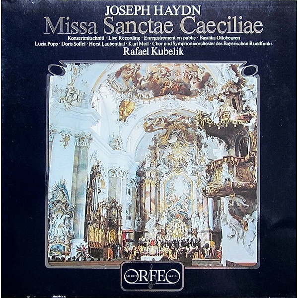 Missa Sanctae Caeciliae Hob.Xxii:5 (Vinyl), Popp, Soffel, Moll, Kubelik, BRSO