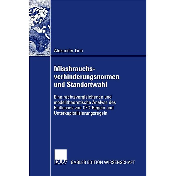 Missbrauchsverhinderungsnormen und Standortwahl, Alexander Linn