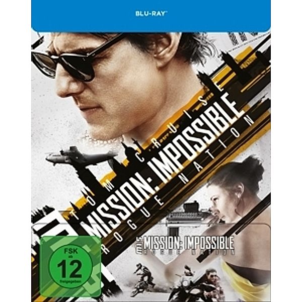 Mission: Impossible 5 - Rogue Nation Limited Steelbook, Simon Pegg,Ving Rhames Tom Cruise