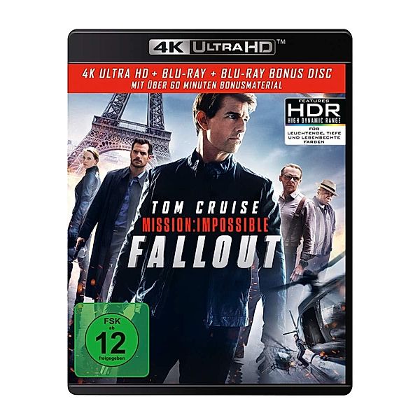 Mission: Impossible 6 - Fallout, Rebecca Ferguson Simon Pegg Tom Cruise