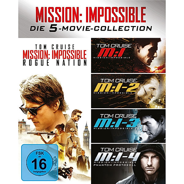 Mission: Impossible - Die 5-Movie-Collection, Paula Patton,Maggie Q Jeremy Renner