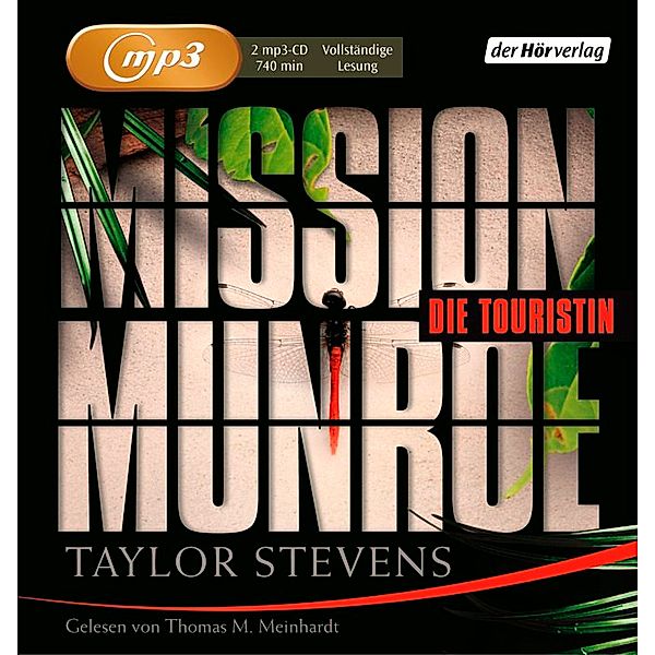 Mission Munroe - Die Touristin, 2 MP3-CDs, Taylor Stevens