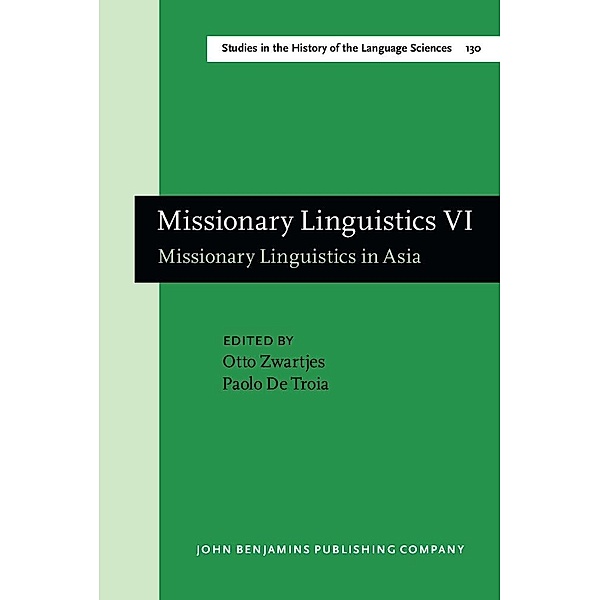 Missionary Linguistics VI / Studies in the History of the Language Sciences