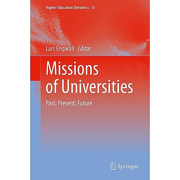 Missions of Universities / Higher Education Dynamics Bd.55