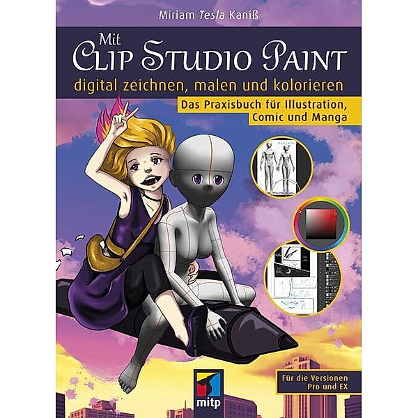 Mit Clip Studio Paint digital zeichnen, malen und kolorieren, Miriam Kaniss