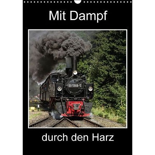 Mit Dampf durch den Harz (Wandkalender 2015 DIN A3 hoch), Marion Maurer