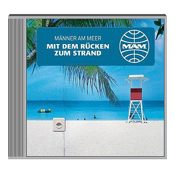 Mit dem Rücken zum Strand, Männer am Meer