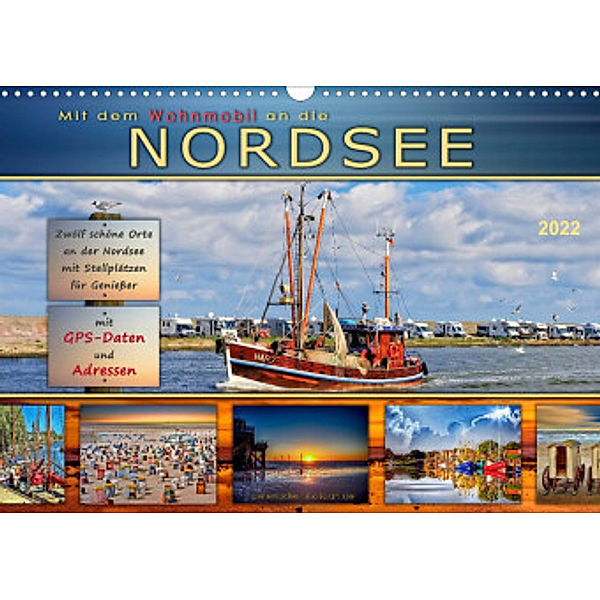 Mit dem Wohnmobil an die Nordsee (Wandkalender 2022 DIN A3 quer), Peter Roder