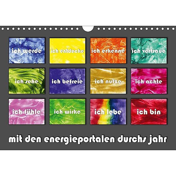 mit den energieportalen durchs jahr (Wandkalender 2020 DIN A4 quer), Frauke Paetsch