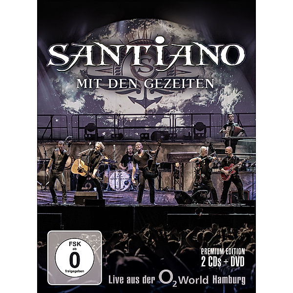 Mit den Gezeiten - Live aus der O2 World Hamburg (Premium Edition, 2CDs+DVD), Santiano