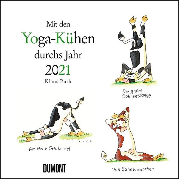 Mit den Yoga-Kühen durchs Jahr 2021, Klaus Puth