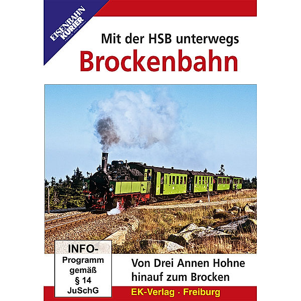 Mit der HSB unterwegs: Brockenbahn,DVD-Video