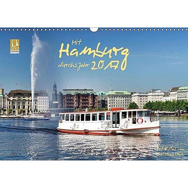 Mit Hamburg durchs Jahr 2017 (Wandkalender 2017 DIN A3 quer), Christian Ohde