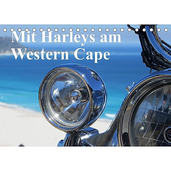 Mit Harleys am Western Cape (Tischkalender 2023 DIN A5 quer), Sandro Iffert