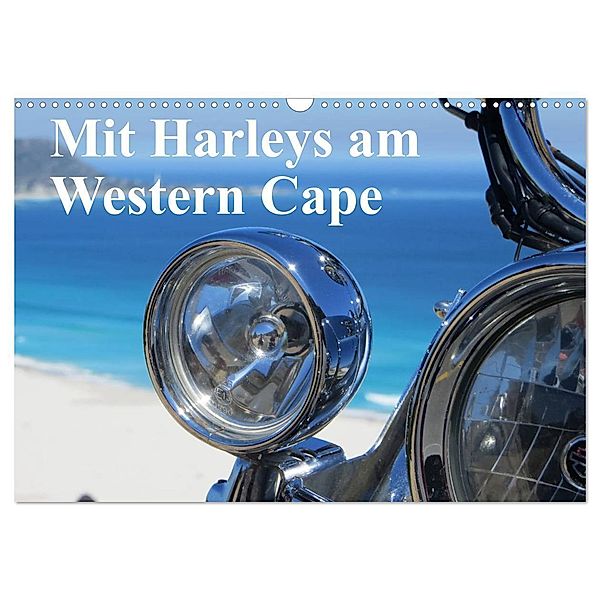 Mit Harleys am Western Cape (Wandkalender 2024 DIN A3 quer), CALVENDO Monatskalender, Sandro Iffert