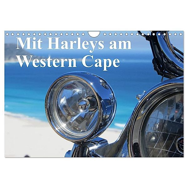Mit Harleys am Western Cape (Wandkalender 2024 DIN A4 quer), CALVENDO Monatskalender, Sandro Iffert