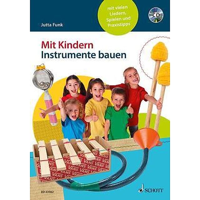 Mit Kindern Instrumente bauen, m. Audio-CD Buch versandkostenfrei