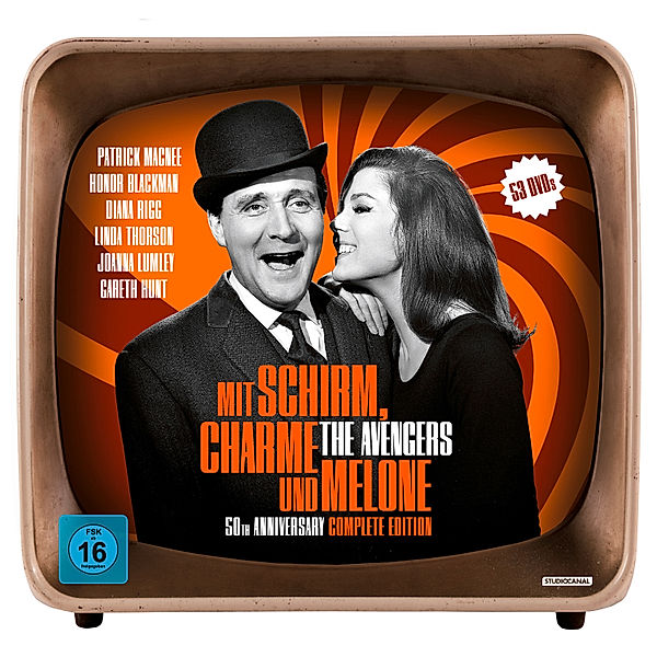 Mit Schirm, Charme und Melone - 50th Anniversary Complete Edition, Brian Clemens, Philip Levene, Roger Marshall, Malcolm Hulke, Tony Williamson, Eric Paice, MARTIN WOODHOUSE, Terry Nation, Richard Harris