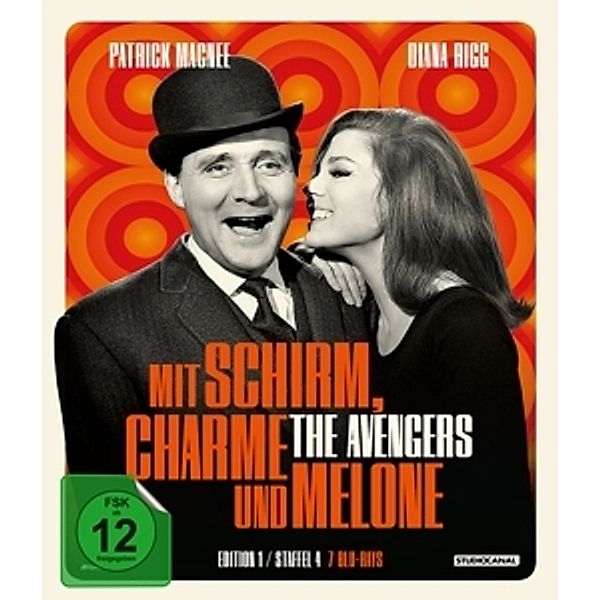 Mit Schirm, Charme und Melone - Staffel 4, Edition 1 BLU-RAY Box, Brian Clemens, Philip Levene, Roger Marshall, Malcolm Hulke, Tony Williamson, Eric Paice, MARTIN WOODHOUSE, Terry Nation, Richard Harris