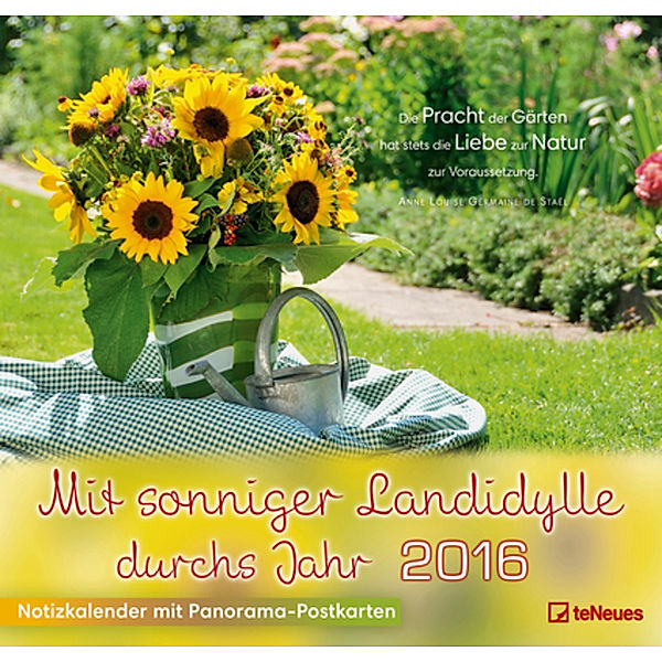 Mit sonniger Landidylle durchs Jahr 2016