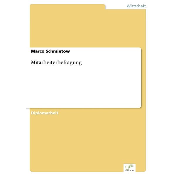 Mitarbeiterbefragung, Marco Schmietow