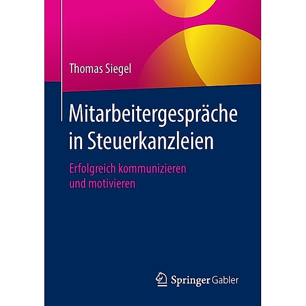 Mitarbeitergespräche in Steuerkanzleien / Springer Gabler, Thomas Siegel