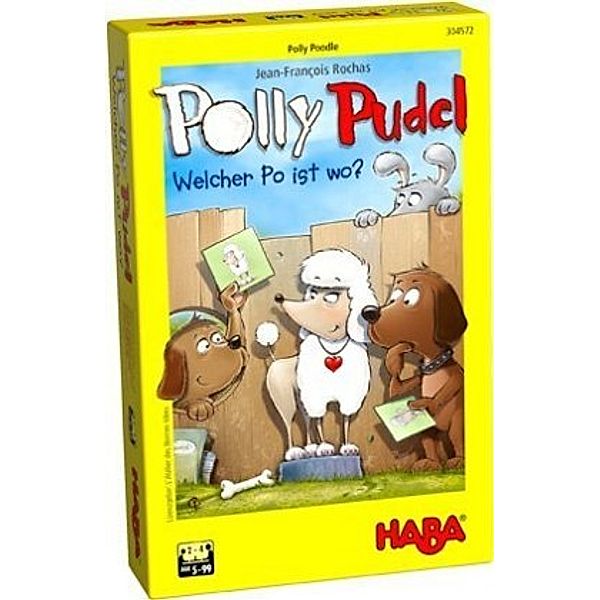 HABA Mitbringspiel POLLY PUDEL 54-teilig, Jean-Franois Rochas