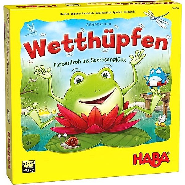 HABA Mitbringspiel – Wetthüpfen