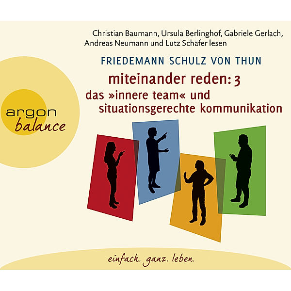 Miteinander reden.Tl.3,4 Audio-CDs, Friedemann Schulz Von Thun