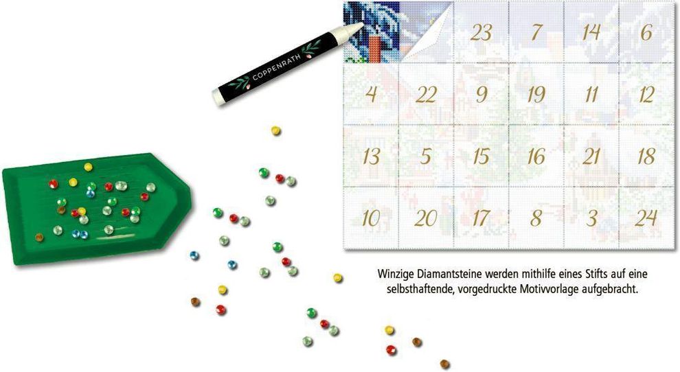 Mitmachkalender - Diamond-Painting-Adventskalender - Kalender bestellen