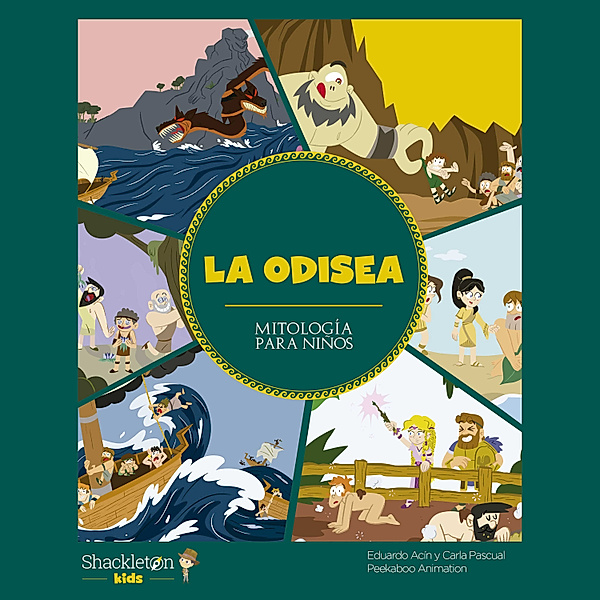 Mitología para niños - La Odisea, Eduardo Acín, Carla Pascual