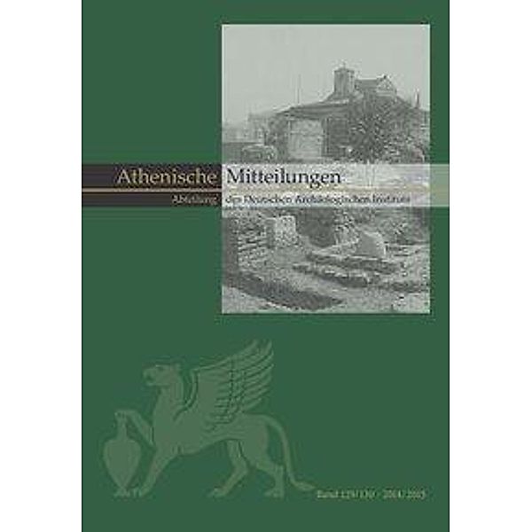 Mitteilungen des Deutschen Archäologischen Instituts, Athenische Abteilung