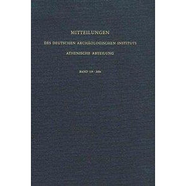 Mitteilungen des Deutschen Archäologischen Instituts, athenische Abteilung