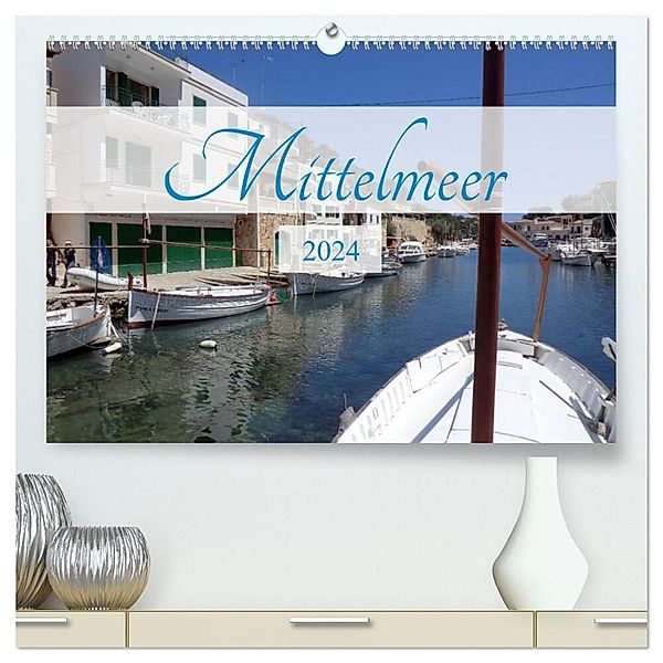 Mittelmeer 2024 (hochwertiger Premium Wandkalender 2024 DIN A2 quer), Kunstdruck in Hochglanz, Björn Daugs