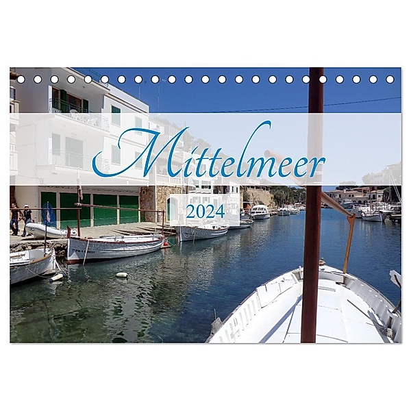 Mittelmeer 2024 (Tischkalender 2024 DIN A5 quer), CALVENDO Monatskalender, Björn Daugs
