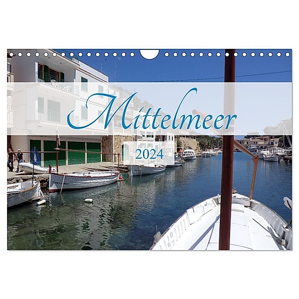 Mittelmeer 2024 (Wandkalender 2024 DIN A4 quer), CALVENDO Monatskalender, Björn Daugs