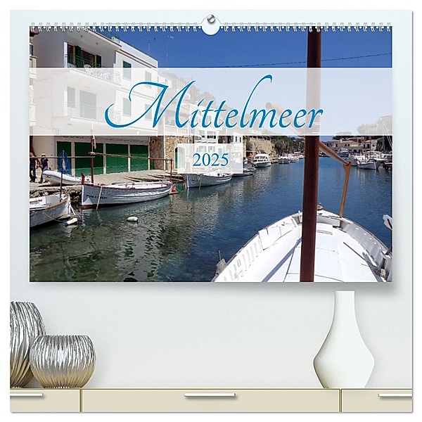 Mittelmeer 2025 (hochwertiger Premium Wandkalender 2025 DIN A2 quer), Kunstdruck in Hochglanz, Calvendo, Björn Daugs