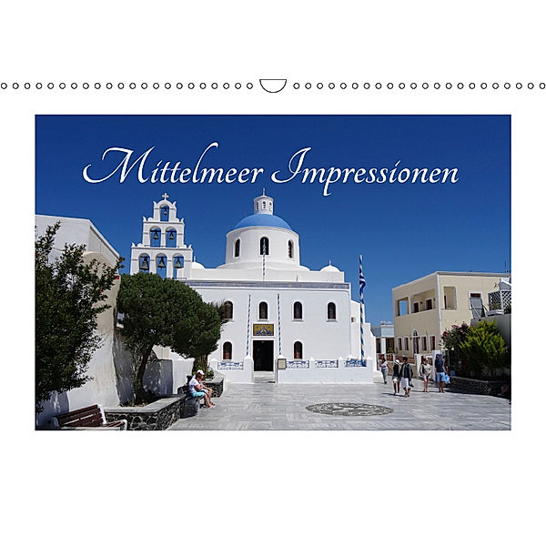 Mittelmeer Impressionen (Wandkalender 2019 DIN A3 quer), wespe